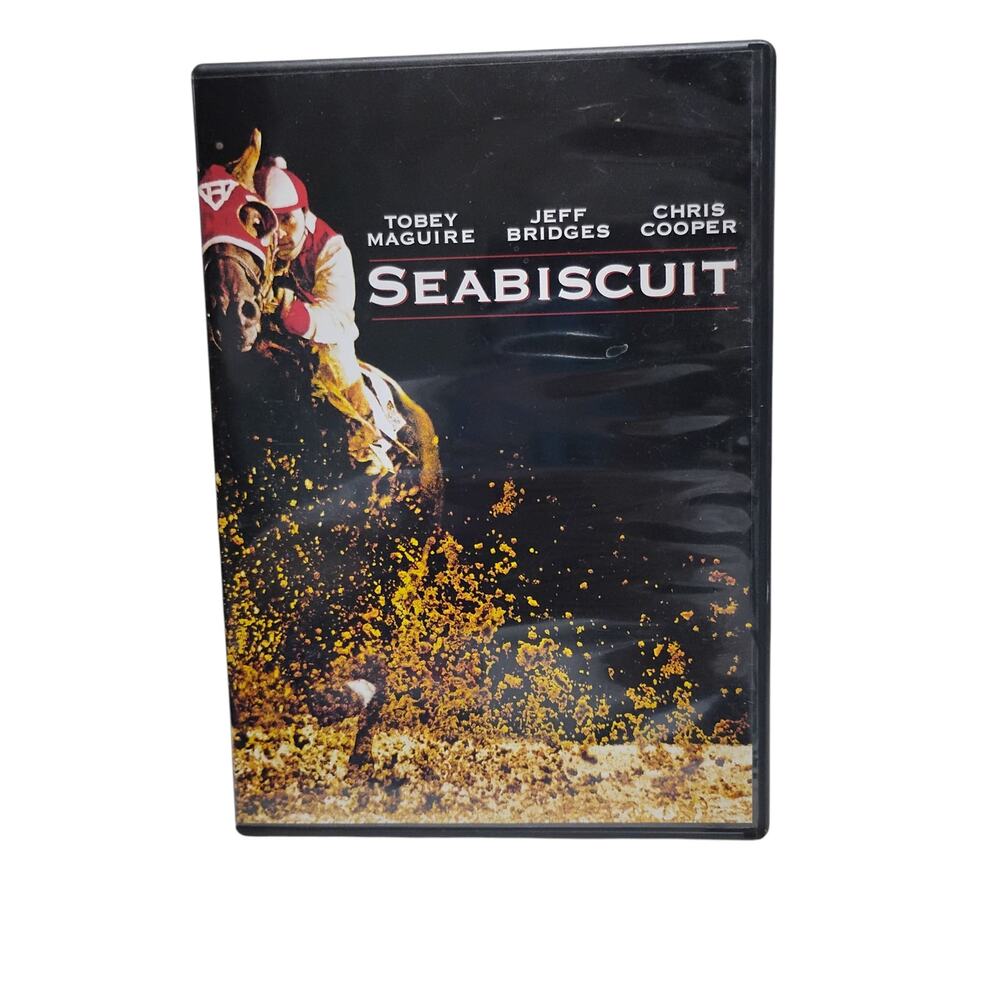 Seabiscuit Horse Racing Inspiring True Story DVD Jokey Trainer Businessman Movie